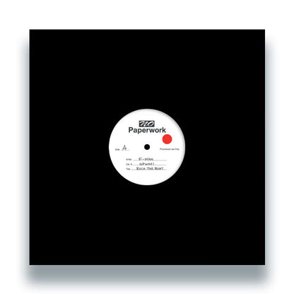 F-MAN - Rock The Boat [12 Inch Vinyl, No Paperwork Records, Front Cover]