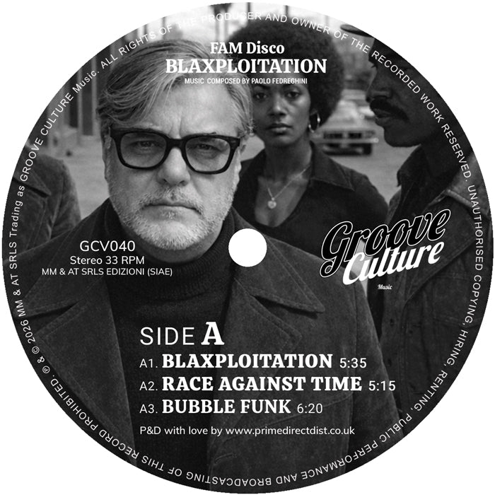 FAM Disco - Blaxploitation [2x12 Inch Vinyl, Groove Culture, Double LP Album, Side A]