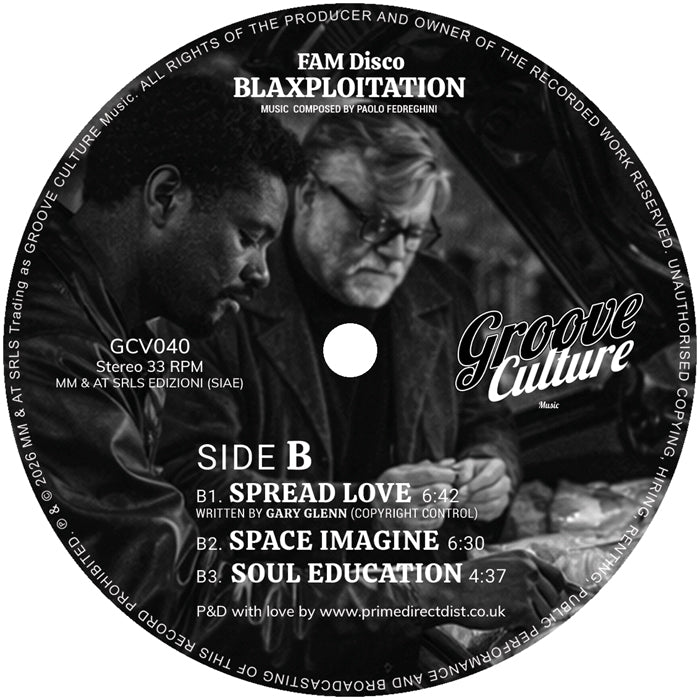 FAM Disco - Blaxploitation [2x12 Inch Vinyl, Groove Culture, Double LP Album, Side B]