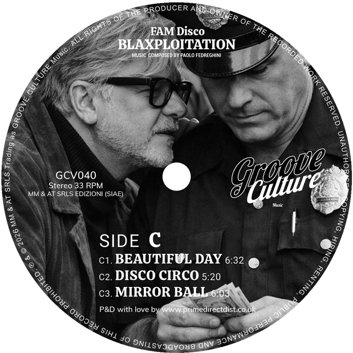 FAM Disco - Blaxploitation [2x12 Inch Vinyl, Groove Culture, Double LP Album, Side C]