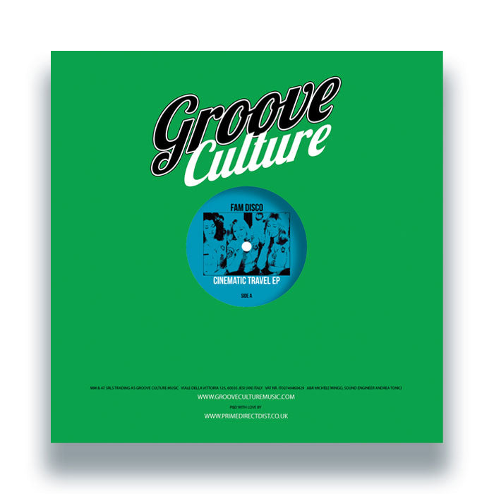FAM Disco - Cinematic Travel EP [12 Inch Vinyl, Groove Culture, Front Cover]