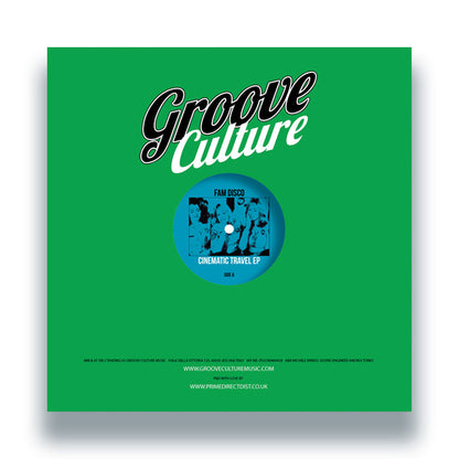 FAM Disco - Cinematic Travel EP [12 Inch Vinyl, Groove Culture, Front Cover]