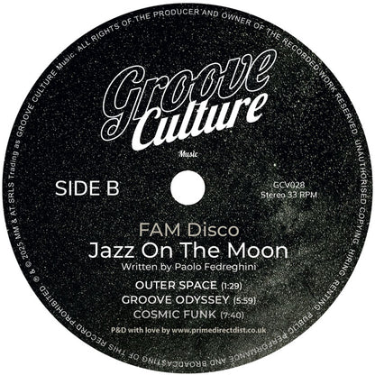 FAM Disco - Jazz On The Moon EP - 12" Vinyl LP, Side B