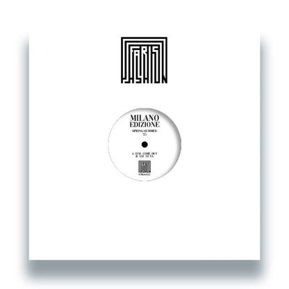 Faris Pashion - Milano Edizione Spring-Summer ‘25 [12" Vinyl, Front Cover]