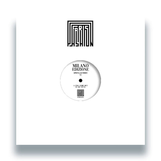 Faris Pashion - Milano Edizione Spring-Summer ‘25 [12" Vinyl, Front Cover]