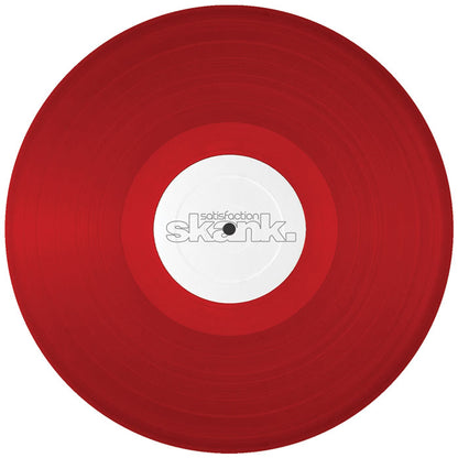 Fatboy Slim & The Rolling Stones - Satisfaction Skank [12 Inch Red Vinyl, Southern Fried Records, Front]