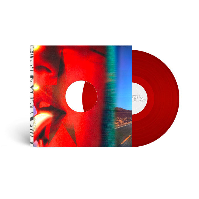 Fatboy Slim & The Rolling Stones - Satisfaction Skank [12 Inch Red Vinyl, Southern Fried Records, Front Cover]