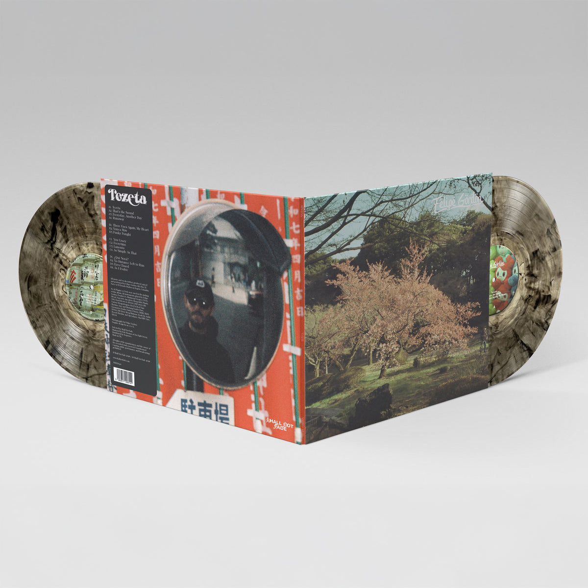 Felipe Gordon - Tezeta [2x12 Inch Vinyl, Marbled Effect Vinyl, Double LP Album, Shall Not Fade, Back Cover & Records]