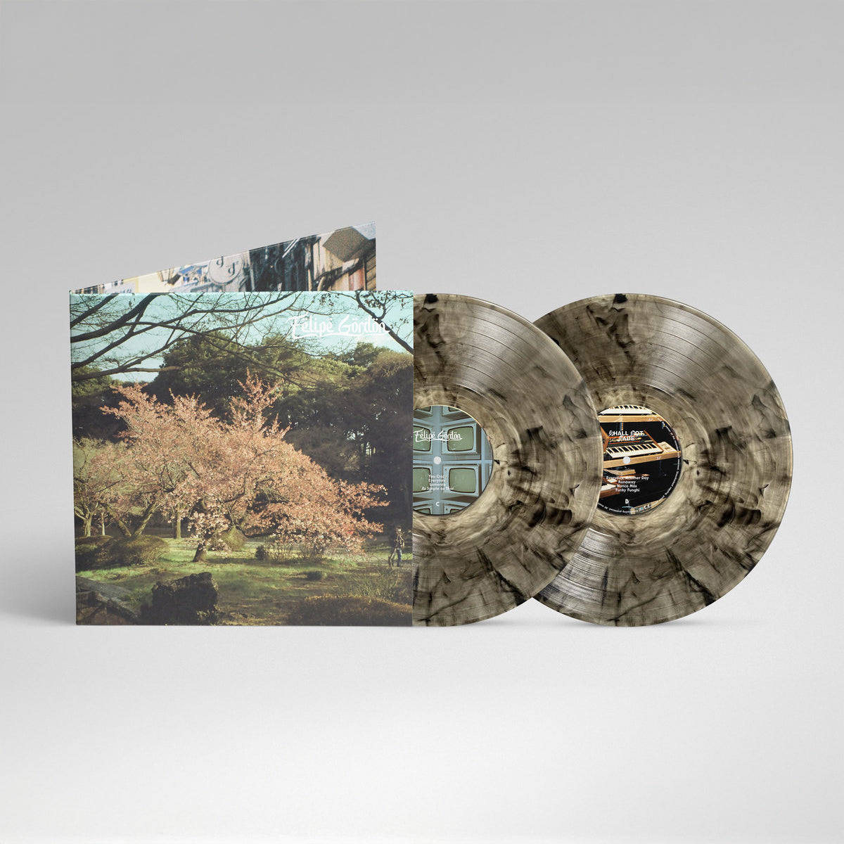 Felipe Gordon - Tezeta [2x12 Inch Vinyl, Marbled Effect Vinyl, Double LP Album, Shall Not Fade, Front Cover & Records]