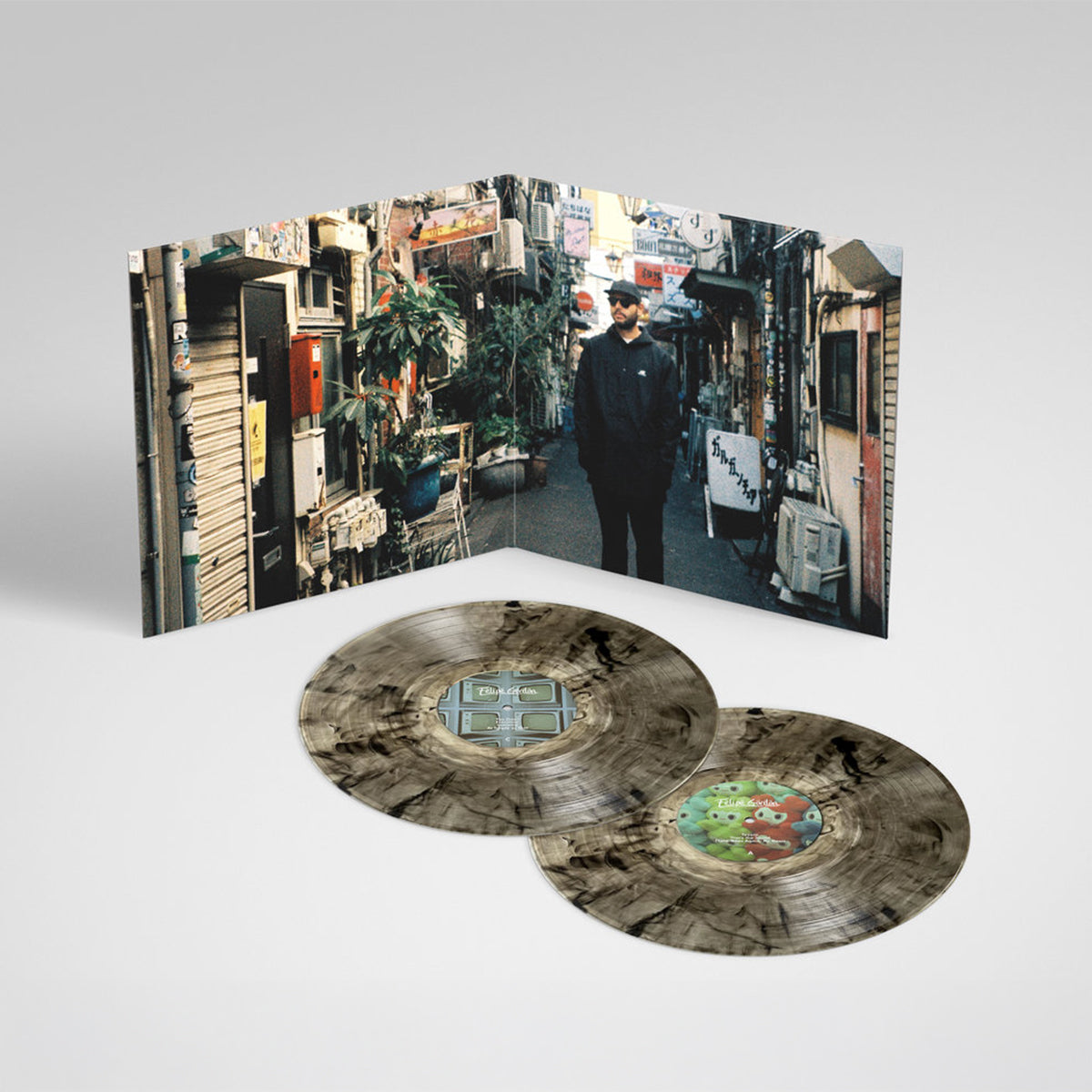 Felipe Gordon - Tezeta [2x12 Inch Vinyl, Marbled Effect Vinyl, Double LP Album, Shall Not Fade, Gatefold Cover & Records]