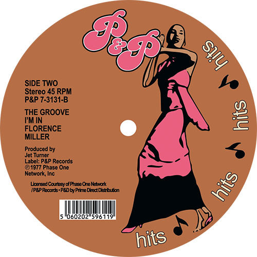 Florence Miller - I'm Just A Lonely Girl / The Groove I'm In [7 Inch Vinyl, P&P Records, Side Two]