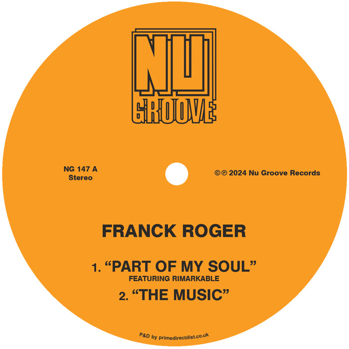 Franck Roger - Cosmic Tree EP [12 Inch Vinyl, Nu Groove Records, Side A]