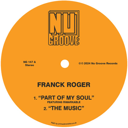 Franck Roger - Cosmic Tree EP [12 Inch Vinyl, Nu Groove Records, Side A]