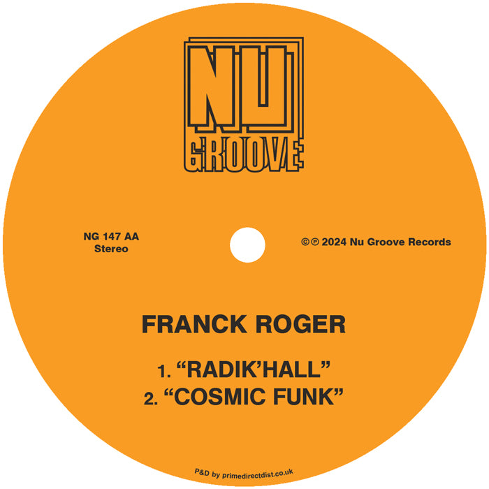 Franck Roger - Cosmic Tree EP [12 Inch Vinyl, Nu Groove Records, Side AA]