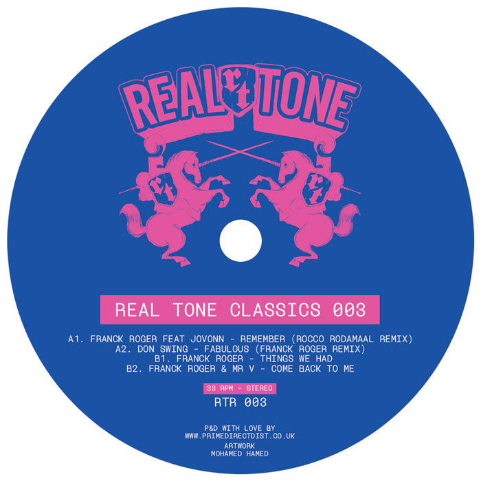 Franck Roger - Real Tone Classics 003 - 12" Vinyl, B Side