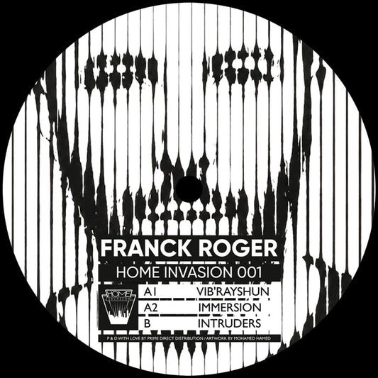 Franck Roger - Vib'Rayshun EP [12 Inch Vinyl, Home Invasion, Side A]