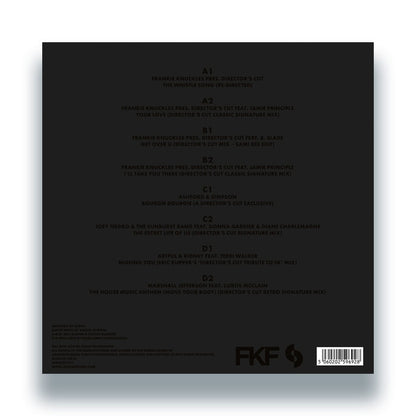 Frankie Knuckles & Eric Kupper - The Director’s Cut Collection [2x12" Double LP, SoSure Music, Transparent Black, Back Cover]