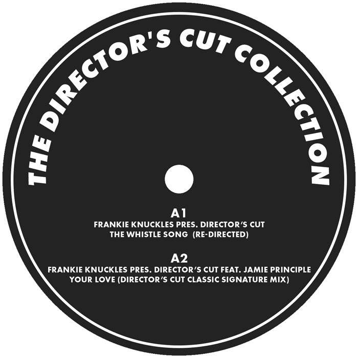 Frankie Knuckles & Eric Kupper - The Director’s Cut Collection [2x12" Double LP, SoSure Music, Transparent Black, Side A]