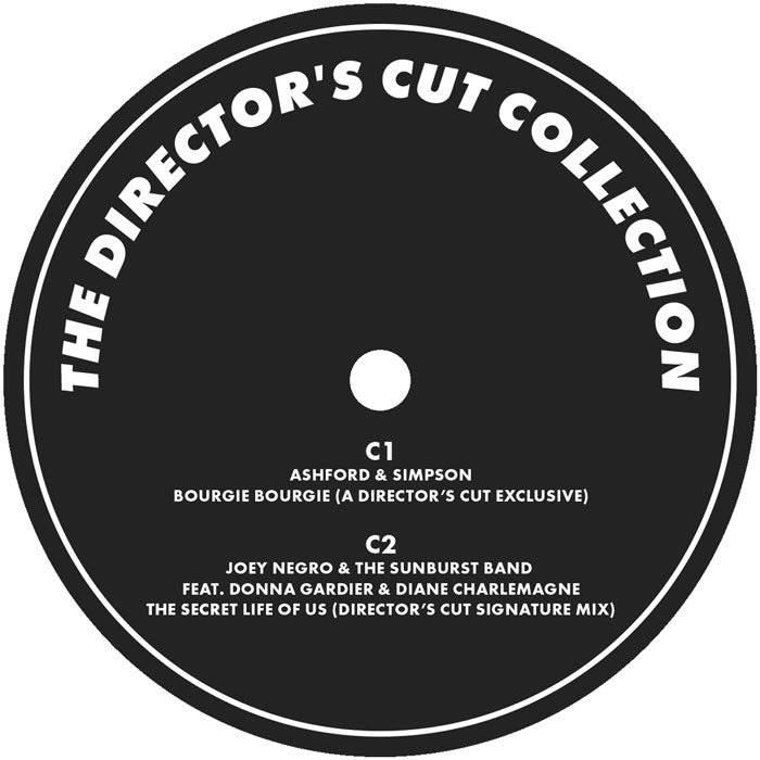 Frankie Knuckles & Eric Kupper - The Director’s Cut Collection [2x12" Double LP, SoSure Music, Transparent Black, Side C]