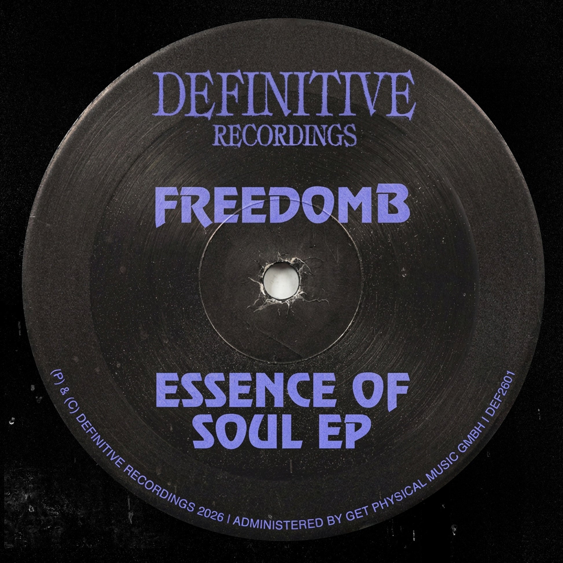 FreedomB - Essence Of Soul EP [12 Inch Vinyl, Definitive Recordings]
