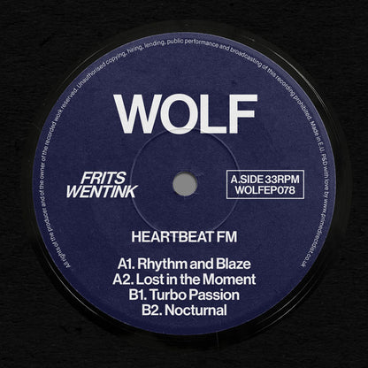 Frits Wentink - Heartbeat FM - 12" Vinyl, A Side
