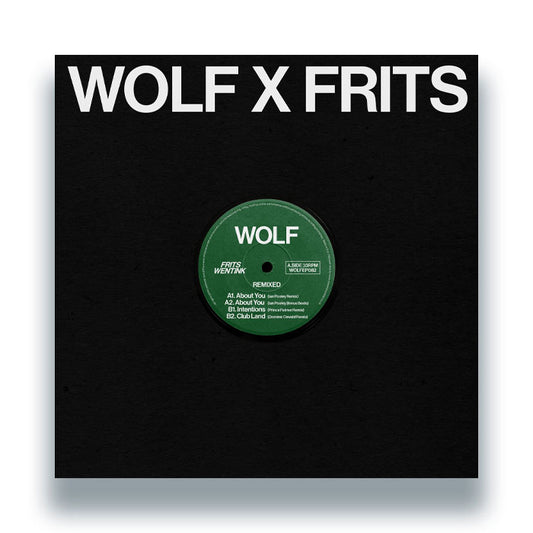Frits Wentink - Remixed [12 Inch Vinyl, WOLF Music, Front Cover]