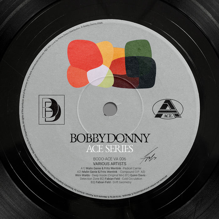 Frits Wentink & Malin Genie / Wim Waldo / Quinn Davis / Fabian Feld - BODO-ACE VA 006 [12 Inch Vinyl, Bobby Donny, Side A]