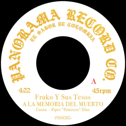 Fruko Y Sus Tesos / The Latin Brothers - A La Memoria Del Muerto / Buscándote [7 Inch Vinyl, Panorama, Side A]