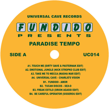 Fundido Presents: Paradise Tempo [12 Inch Vinyl, Universal Cave Records, Side A]
