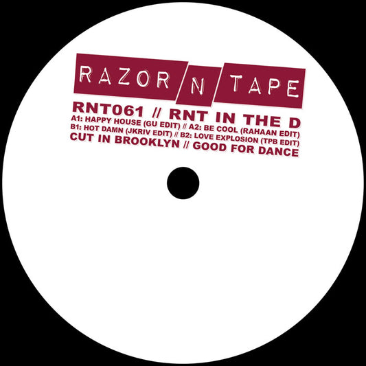 GLENN UNDERGROUND / Rahaan / JKriv / The Patchouli Brothers - RNT In The D [12" Vinyl, Razor-N-Tape, Side A]