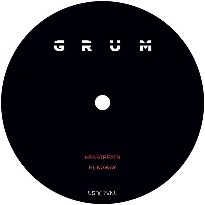 GRUM - Heartbeats [12 Inch Red Vinyl, Deep State Records, Side A]