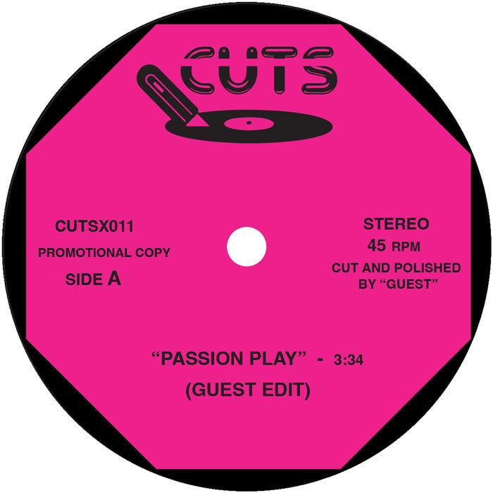 GUEST - GUEST MINI-EDITS No.7 [7 Inch Vinyl, CUTS, Side A]