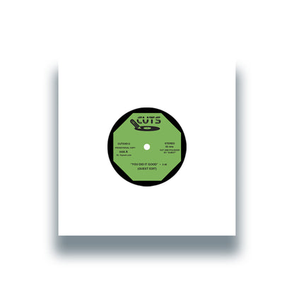 GUEST - GUEST MINI-EDITS No.8 [7 Inch Vinyl, CUTS Records, Front Cover]