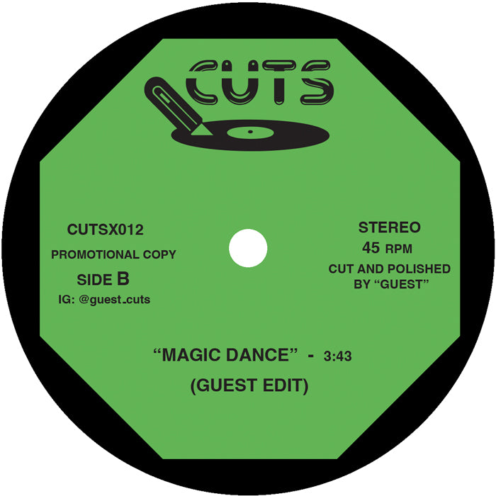 GUEST - GUEST MINI-EDITS No.8 [7 Inch Vinyl, CUTS Records, Side B]