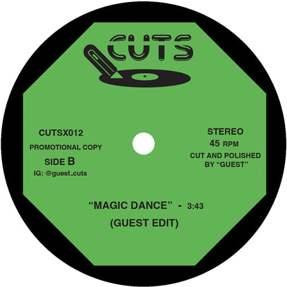 GUEST - GUEST MINI-EDITS No.8 [7 Inch Vinyl, CUTS Records, Side B]