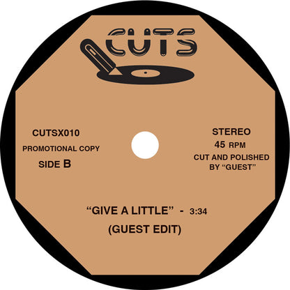 GUEST - GUEST MINI-EDITS No. 6 - 7" Vinyl, B Side