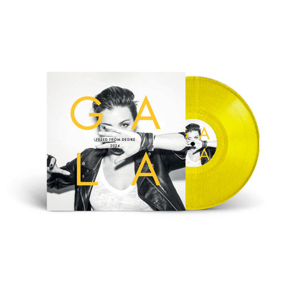 Gala - Freed From Desire - 2024 - Yellow Vinyl, Front Cover
