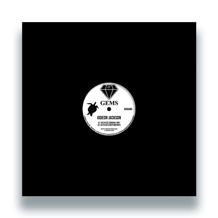 Gideon Jackson - Helpless / Sales In The Wind [12 Inch Vinyl, GEMS Records, Front Cover]