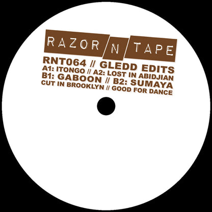 Gledd - Gledd Edits [12 Inch Vinyl, Razor-N-Tape, Side A]