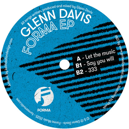 Glenn Davis - Forma EP [12" Vinyl, FORMA Music, Side A]