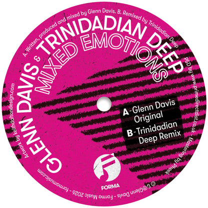 Glenn Davis - Mixed Emotions [12 Inch Vinyl, Forma Music, Side A]