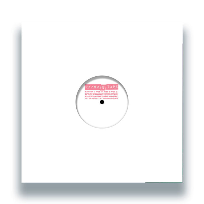 Glenn Underground, Dez Andrés, GE-OLOGY, JKriv – RNT In The D Vol. 2 [12 Inch Vinyl, Razor-N-Tape Records, Front Cover]