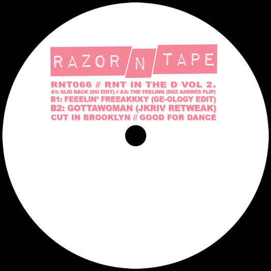 Glenn Underground, Dez Andrés, GE-OLOGY, JKriv – RNT In The D Vol. 2 [12 Inch Vinyl, Razor-N-Tape Records, Side A]