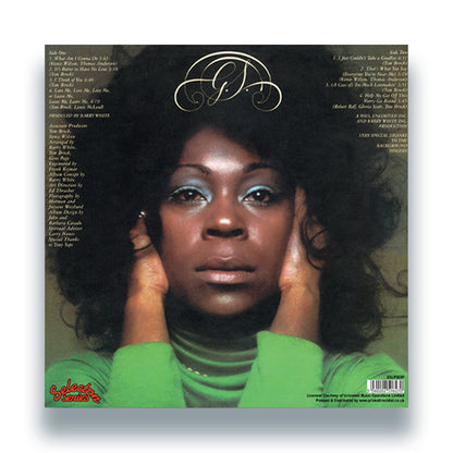 Gloria Scott - What Am I Gonna Do - Vinyl LP, Back Cover