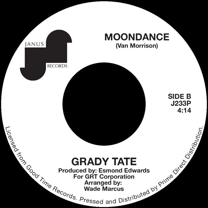 Grady Tate - Lady Love / Moondance - RSD 2026 [7 Inch Vinyl, Janus Records, Record Store Day 2026, Side B]