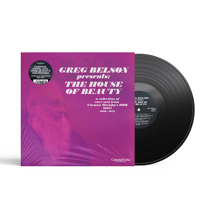 Greg Belson Presents: The House Of Beauty - RSD 2026 [12 Inch Vinyl LP, Record Store Day 2026, Celestial Echo, Front Cover]
