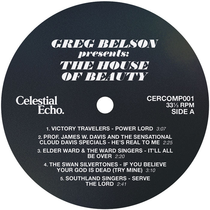 Greg Belson Presents: The House Of Beauty - RSD 2026 [12 Inch Vinyl LP, Record Store Day 2026, Celestial Echo, Side A]