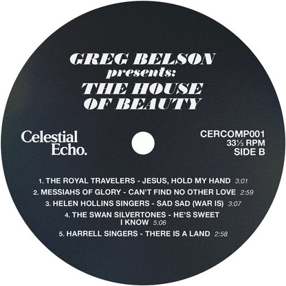 Greg Belson Presents: The House Of Beauty - RSD 2026 [12 Inch Vinyl LP, Record Store Day 2026, Celestial Echo, Side B]