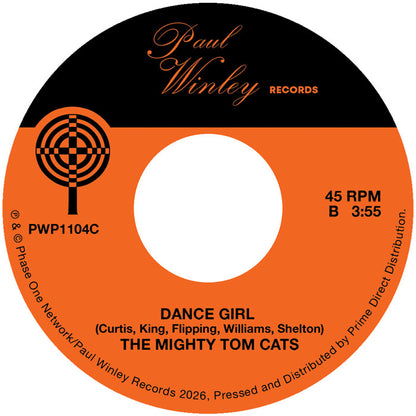 Harlem Underground Band / The Mighty Tom Cats - Smokin’ Cheeba-Cheeba / Dance Girl - RSD 2026 [7 Inch Vinyl, Record Store Day 2026, Paul Winley Records, Side B]