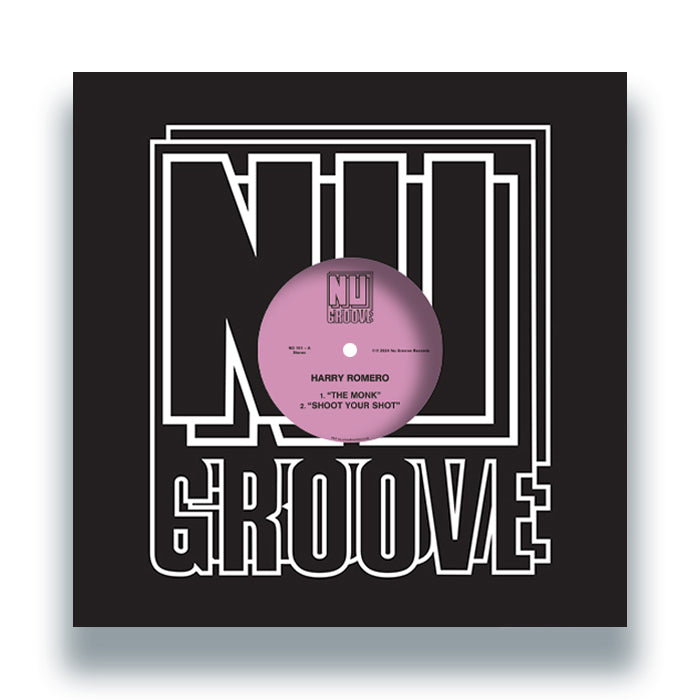 Harry Romero / Daniel Steinberg - The Monk / Shoot Your Shot / AC TC / Do It For The Music [12 Inch Vinyl, Nu Groove Records, Front Cover]